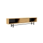 Szafka RTV-68 Drewno Lite Dąb Loft Lakier Rozmiary od 100 cm do 200 cm PREMIUM